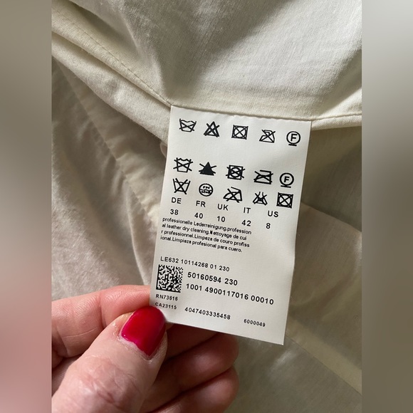 BOSS Hugo Boss Tan suede Jacket Size 38 - Picture 9 of 13